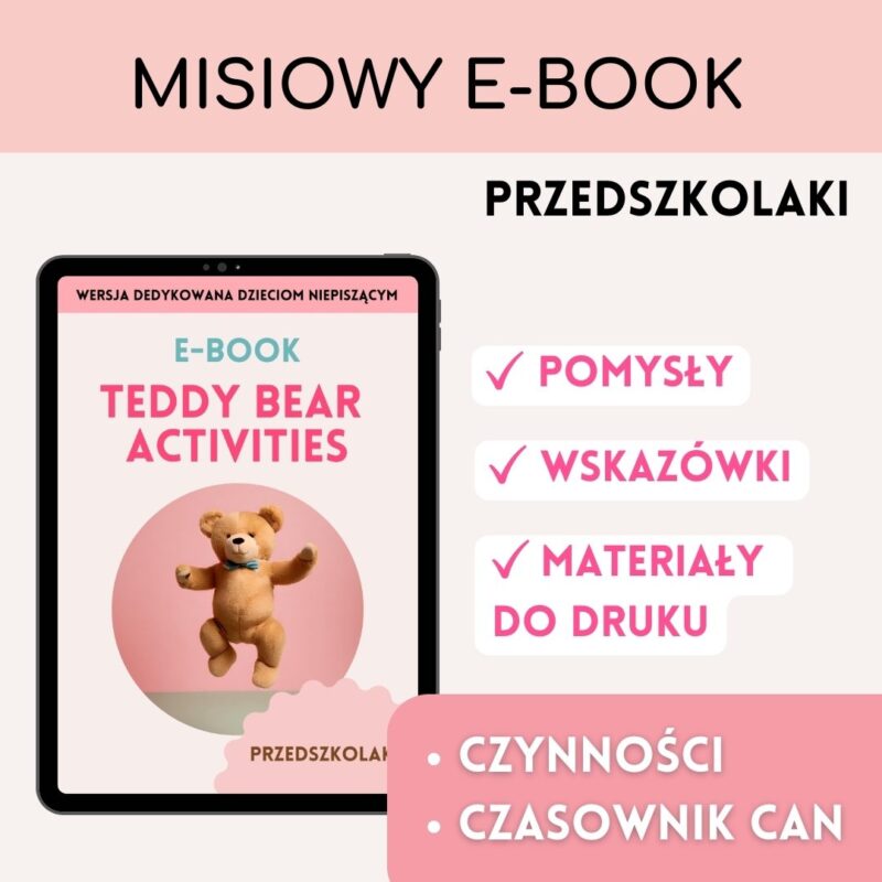E-BOOK Teddy Bear Activities - przedszkolaki