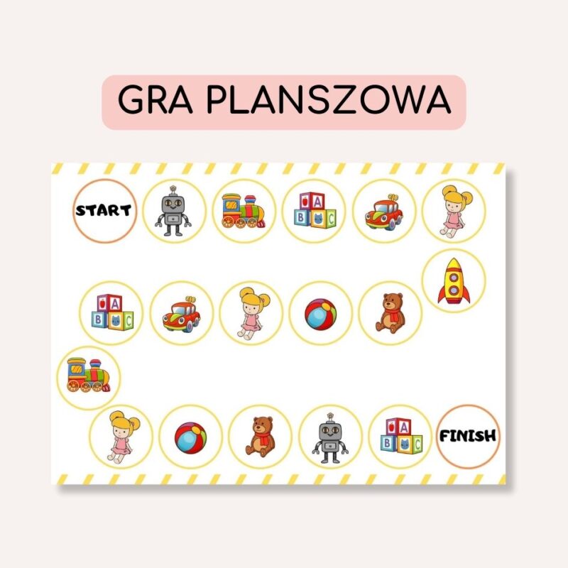 Toys Pack PDF Teachers' Town by Kasia Dusza