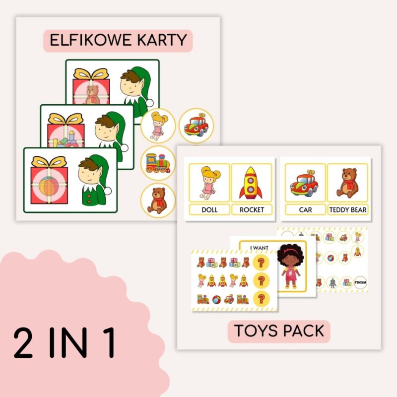 2 IN 1: Toys Pack & Elfikowe Karty